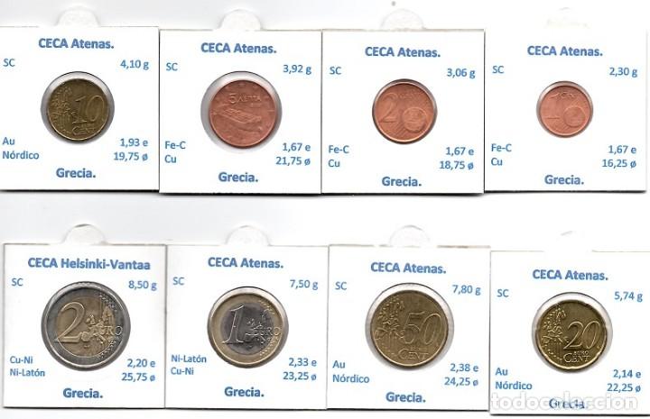 Euros: Grecia 2002, sin circular - Foto 2