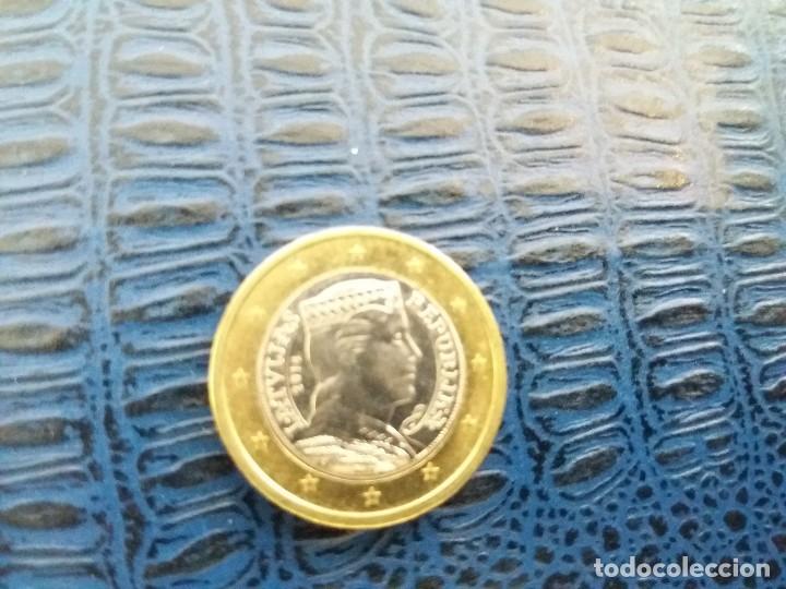 Euros: MONEDA 1 EURO LETONIA 2014 - Foto 1