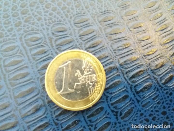 Euros: MONEDA 1 EURO LETONIA 2014 - Foto 2