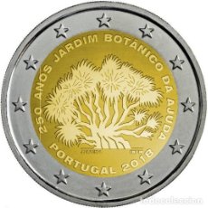 Euros: PORTUGAL 2018. MONEDA DE 2 EUROS CONMEMORATIVA DEL JARDIN BOTANICO. DE CARTUCHO.. Lote 341809603