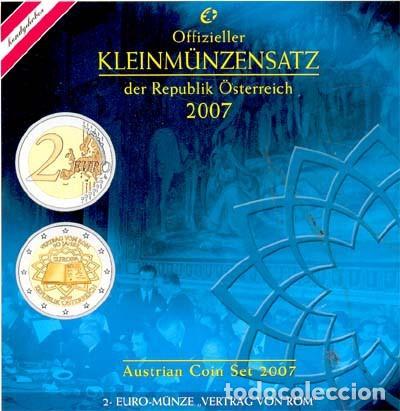 Euros: Austria 2007 Cartera Euros SC - Foto 2