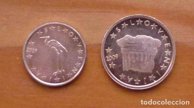 Euros: ESLOVENIA 2009 0,01+0,02&euro; - Foto 1