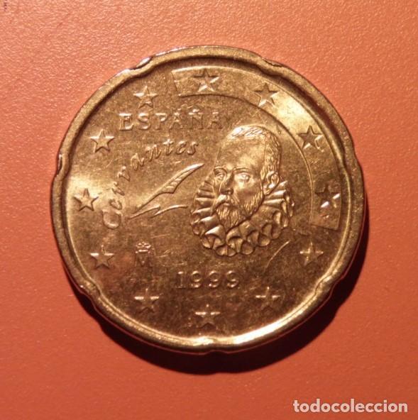 Euros: ESPA&Ntilde;A - 20 CENTIMOS 1999 - MBC. - Foto 1