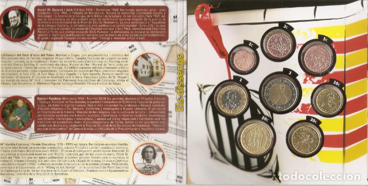 Euros: CATALU&Ntilde;A 2018. EUROSET. PROVA NUMISMATICA - Foto 2