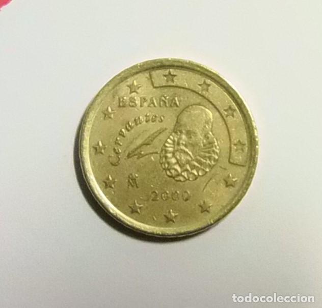 Euros: ESPA&Ntilde;A 50 CENTIMOS 2000 - MBC. - Foto 1