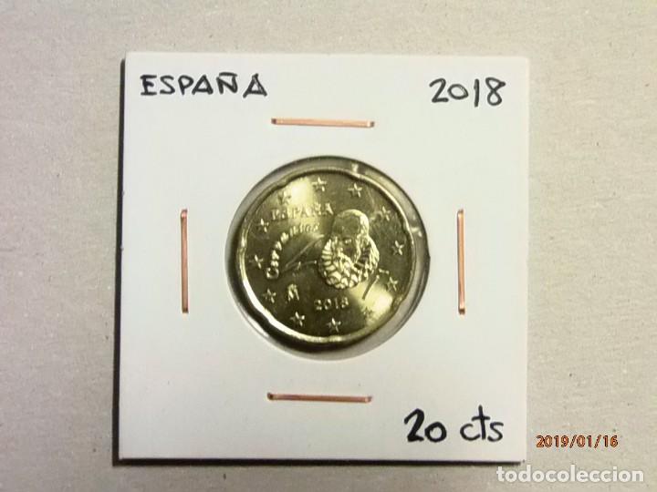 Euros: ESPA&Ntilde;A 20 CENTIMOS 2018 - EBC. - Foto 1