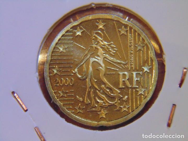 Euros: Francia 2000 20 centimos proof - Foto 1
