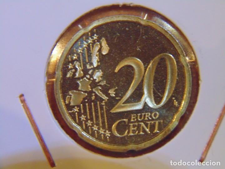 Euros: Francia 2000 20 centimos proof - Foto 2