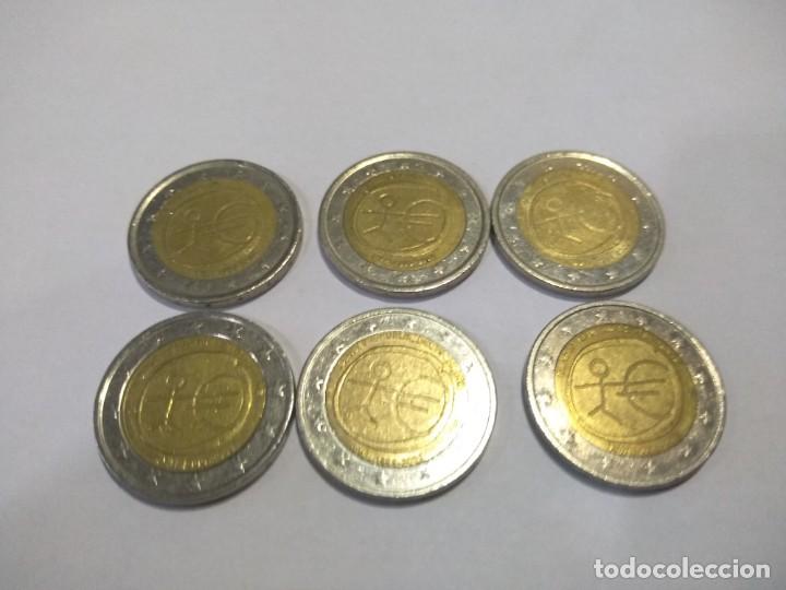 Euros: 6 monedas 2&euro; conmemorativas del Emu