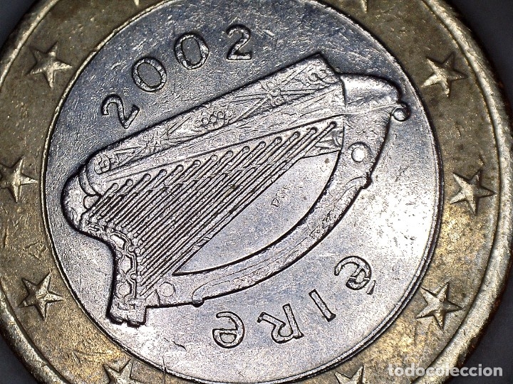 Pièce De 1 Euro Eire 2002 Valeur