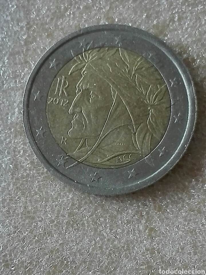 Euros: MONEDA ITALIA 2 EURO 2012 - Foto 1