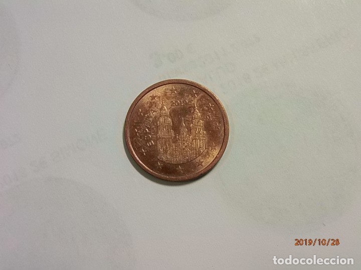 Euros: ESPA&Ntilde;A 5 CENTIMOS 2019 - MBC. - Foto 1