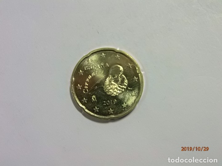 Euros: ESPA&Ntilde;A 20 CENTIMOS 2019 - EBC. - Foto 1