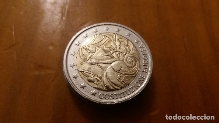 Pièce 2 Euros Costituzione Europea 2005 Valeur