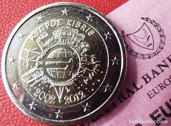 Euros: Chipre 2 euros 2012 Conm. TYE - SIN CIRCULAR - - Foto 1