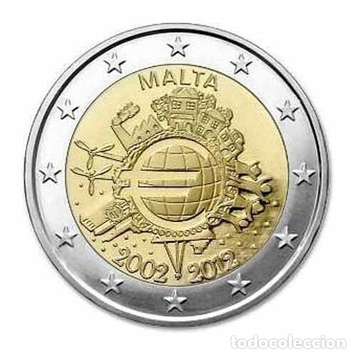 Euros: Malta 2 euros 2012 Conm. TYE - SIN CIRCULAR - - Foto 1