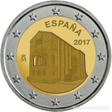 Euros: ESPAÑA 2 EUROS 2017 CONM. STA. Mª DEL NARANCO EN OVIEDO - SIN CIRCULAR -. Lote 341564333