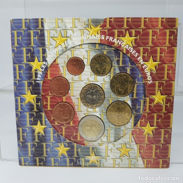 Euro: FRANCIA1999 CARTERA OFICIAL - 8 VALORES -
