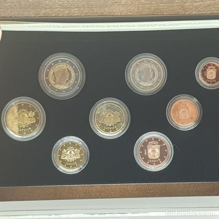 Euros: LETONIA 2014 PROOF - ESTUCHE OFICIAL - Foto 2