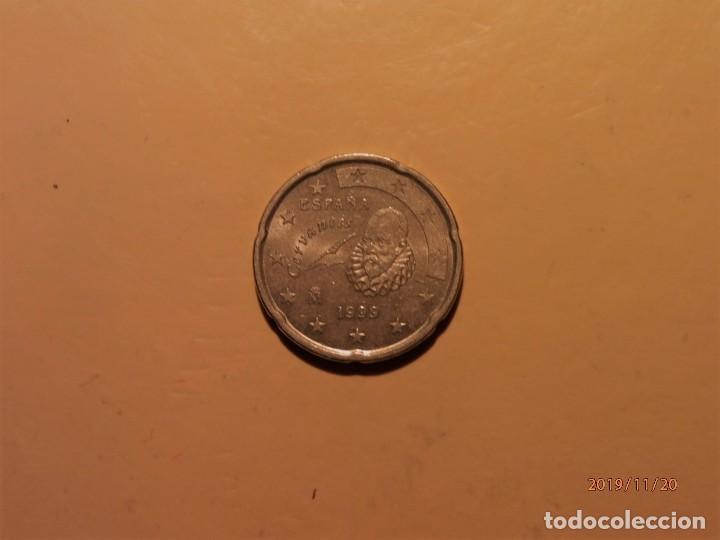 Euros: ESPA&Ntilde;A 20 C&Eacute;NTIMOS 1999 - BC - Foto 1