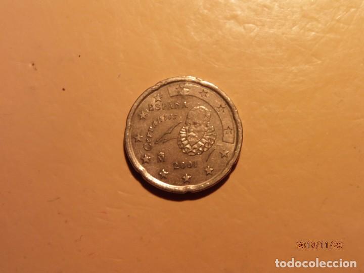 Euros: ESPA&Ntilde;A 20 C&Eacute;NTIMOS 2001 - BC - Foto 1