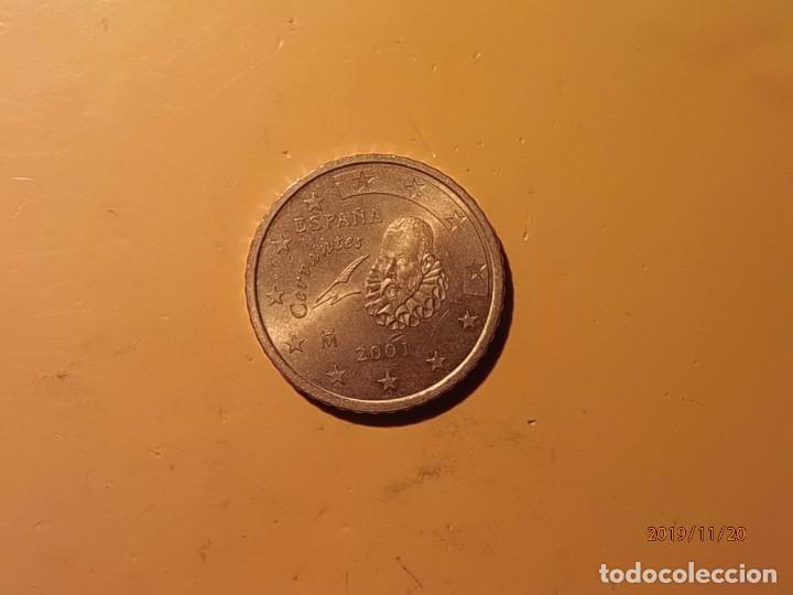 Euros: ESPA&Ntilde;A 50 C&Eacute;NTIMOS 2001 - MBC. - Foto 1