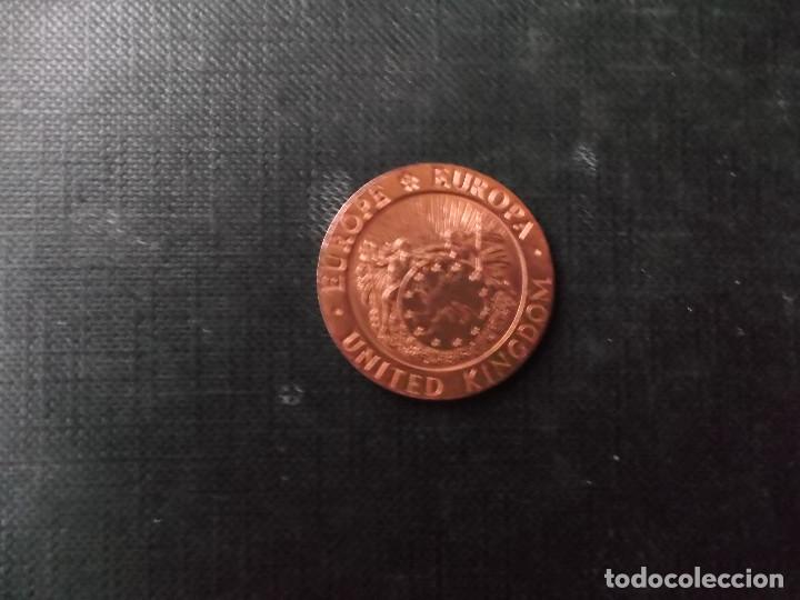 Euros: moneda de 1/4 de Ecu Inglaterra - Foto 2