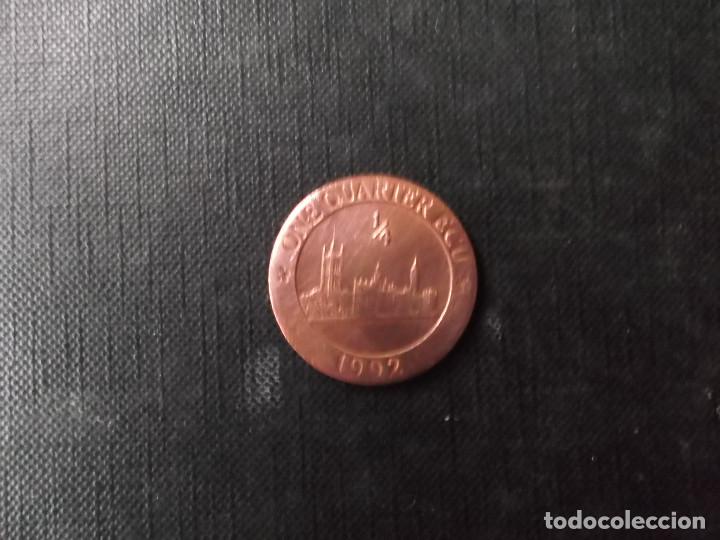 Euros: moneda de 1/4 de Ecu Inglaterra - Foto 3