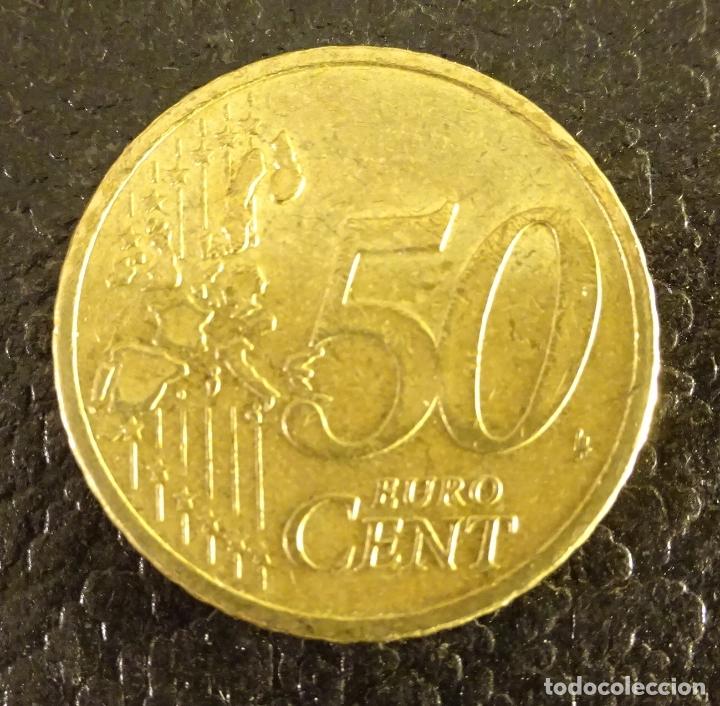 Euros: IRLANDA 50 C&Eacute;NTIMOS DE EURO 2002 - Foto 2