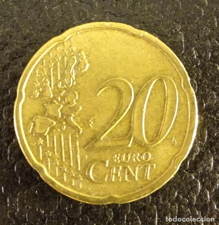 Euros: ALEMANIA 20 C&Eacute;NTIMOS DE EURO 2002 A - Foto 2