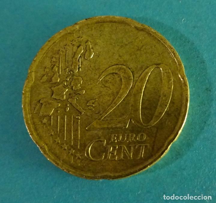 Euros: FRANCIA 20 C&Eacute;NTIMOS DE EURO 2000 - Foto 2