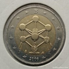 Euros: 2 EUROS BELGICA 2006 ,ATOMIUN,ESCASA , #23
