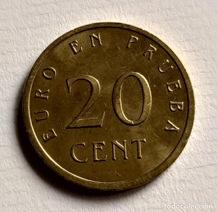Euros: Prueba de 20 cent de Euro- FNMT - Foto 2