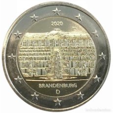 Euros: ALEMANIA 2020 2€ ESTADO DE BRANDEBURGO- PALACIO DE SANSSOUCI EN POTSDAM. Lote 403471829