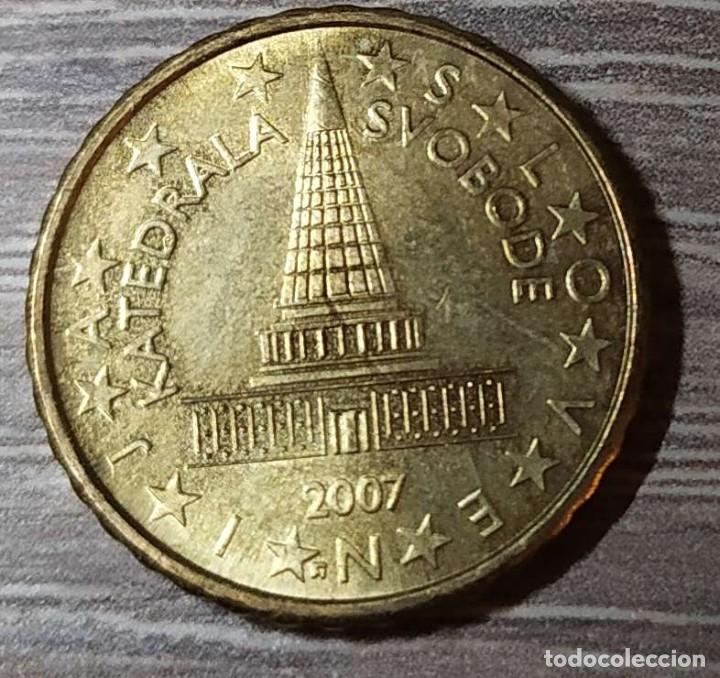 Euros: DIEZ CENTIMOS DE EUROS 2007 UNION EUROPEA KATEDRALA SVOBODE