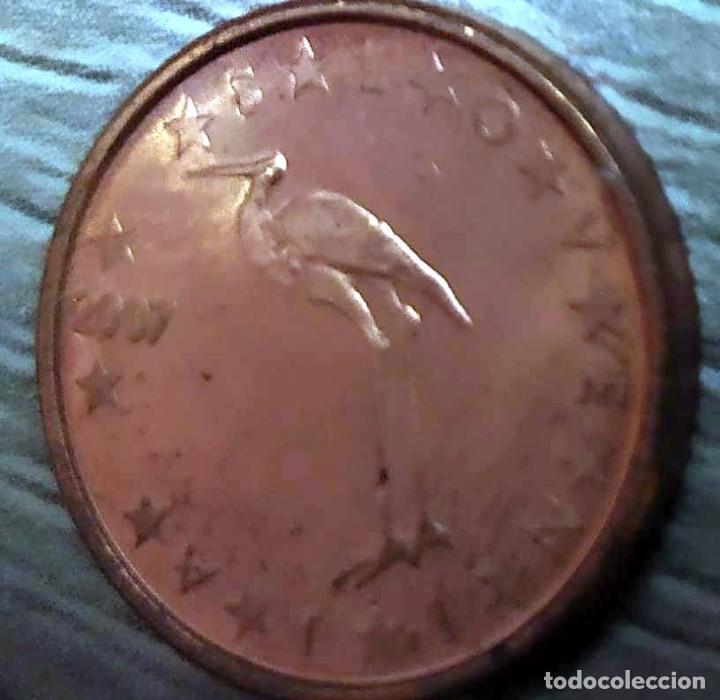 Euros: UN CENTIMO EURO COBRE UNION EUROPEA 04