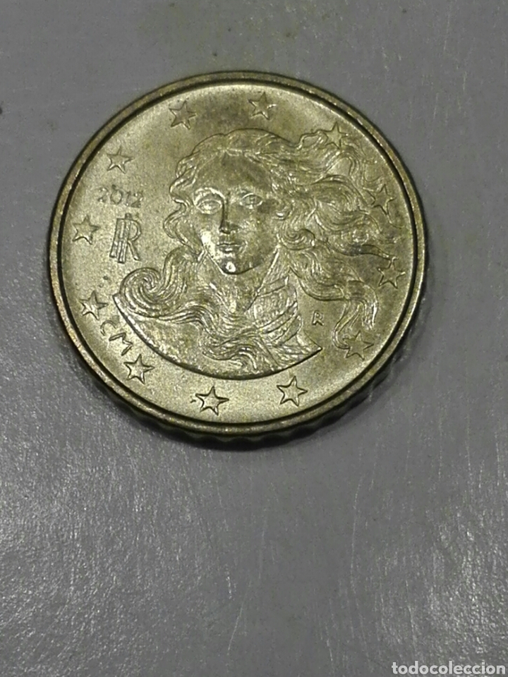 Euros: MONEDA ITALIA 10 C&Eacute;NTIMOS EURO 2012 - Foto 1