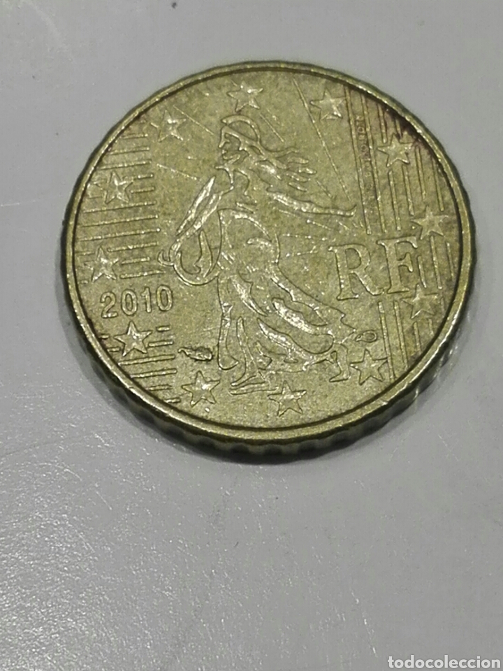Euros: MONEDA FRANCIA 10 C&Eacute;NTIMOS EURO 2010 - Foto 1