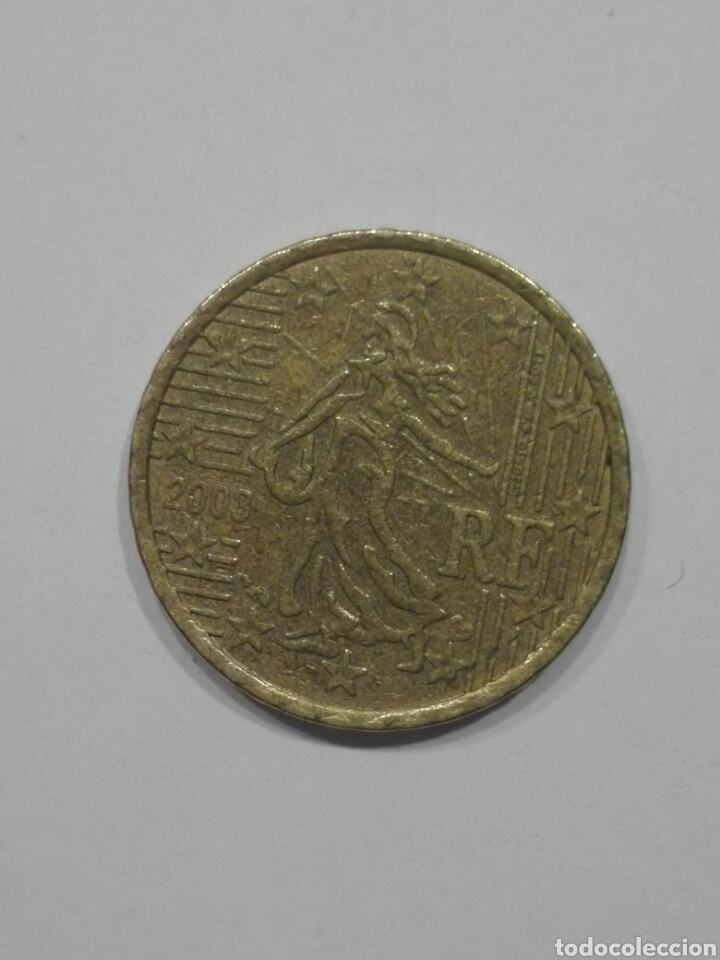 Euros: moneda FRANCIA 10 C&Eacute;NTIMOS EURO 2003 - Foto 1