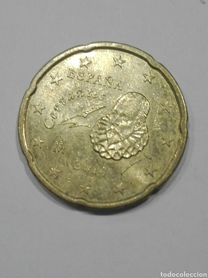 Euros: MONEDA ESPA&Ntilde;A 20 C&Eacute;NTIMOS EURO 2014 - Foto 1
