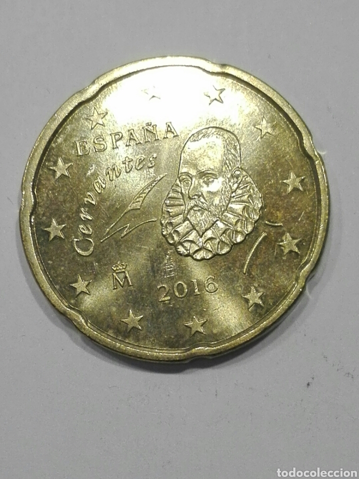 Euros: MONEDA ESPA&Ntilde;A 20 C&Eacute;NTIMOS EURO 2016 - Foto 1