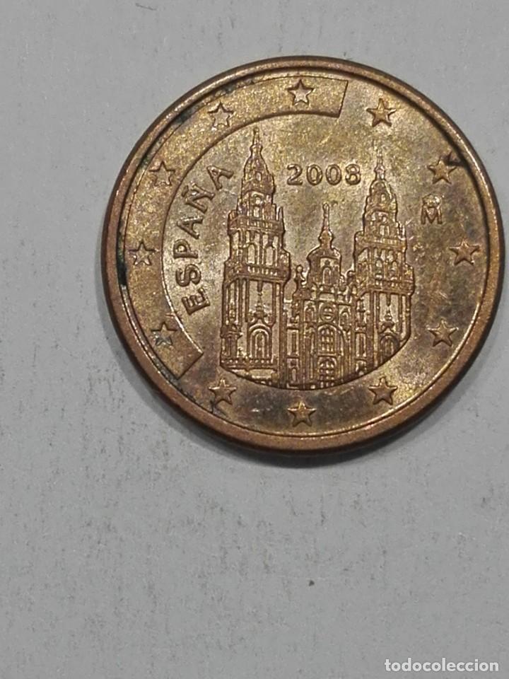 Euros: MONEDA ESPA&Ntilde;A 1 CENTIMO EURO 2008 - Foto 1
