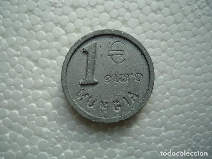 Euros: moneda euro munguia bilbao vizcaya pais vasco euskadi 1 &euro; prueba uribe numismatica union europea