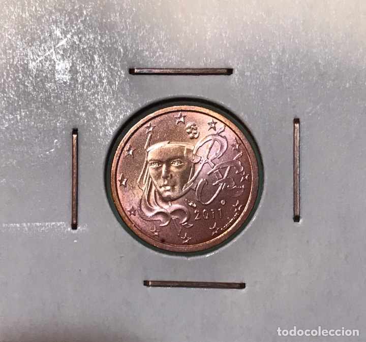 Euros: Moneda 5 c&eacute;ntimos de euro Francia 2011 - Foto 1