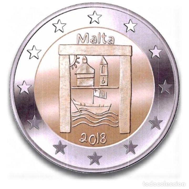 MALTA 2018 2€ PATRIMONIO CULTURAL (Numismática - España Modernas y Contemporáneas - Ecus y Euros)