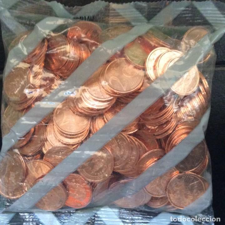Euros: ESPA&Ntilde;A 2000 BOLSA 1 C&Eacute;NTIMO. 200 MONEDAS - Foto 1