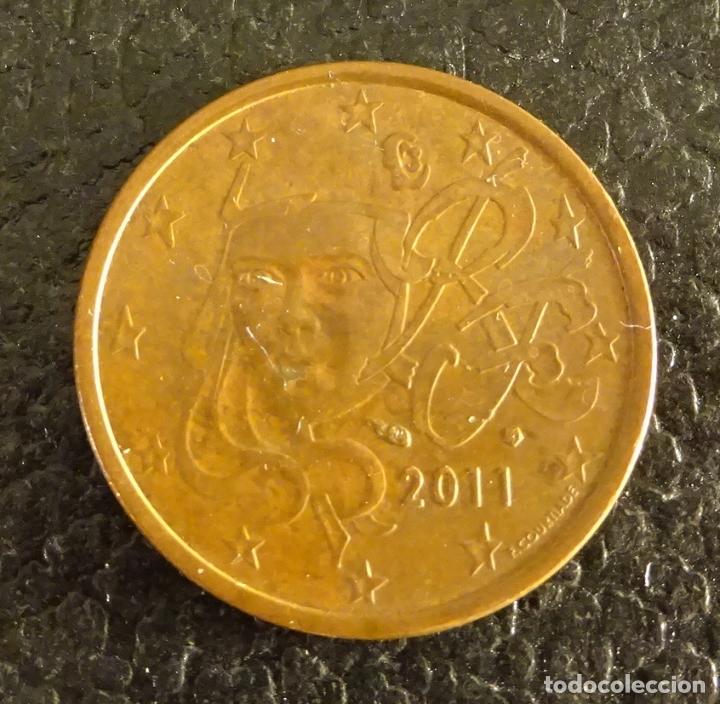 Euros: FRANCIA 5 C&Eacute;NTIMOS DE EURO 2011 - Foto 1