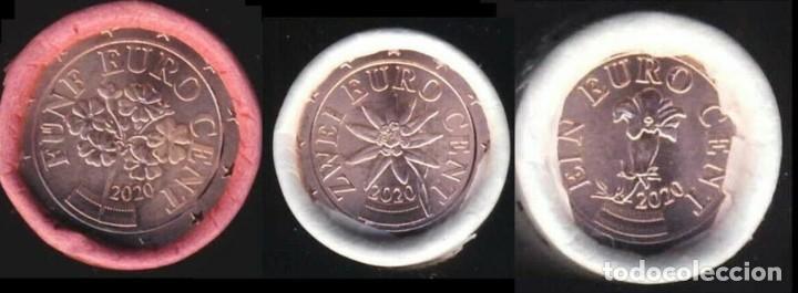 Euros: AUSTRIA 1, 2 y 5 CENTIMOS 2020 - SIN CIRCULAR - - Foto 1