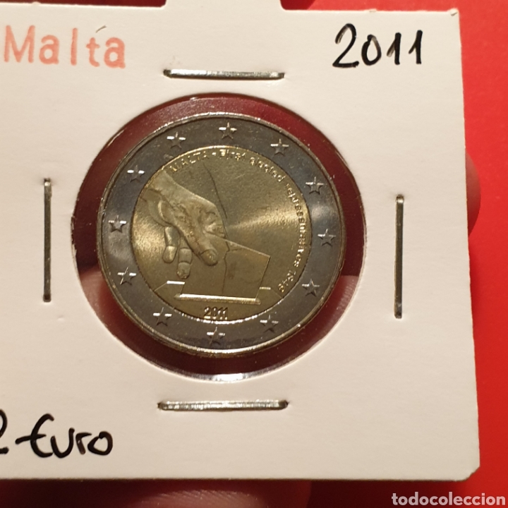 Euros: Malta &ndash; 2 euros 2011 - SC sin circular - Foto 1