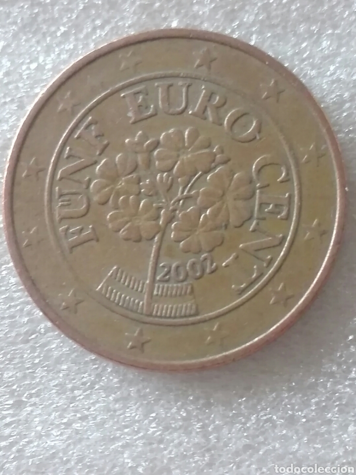 Euros: MONEDA AUSTRIA 5 CENTIMOS EURO 2002 - Foto 1